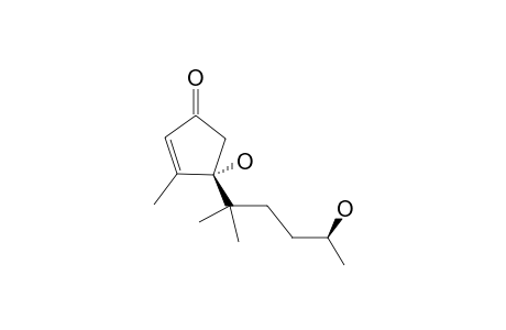 4R-HYDROXY-4-(9S-HYDROXY-12-METHYLHEXAN-6-YL)-3-METHYLCYCLOPENT-2-ENONE