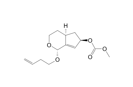 (3RS,5SR,9RS)-9-(BUT-3-ENYLOXY)-8-OXABICYCLO-[3.4.0]-NON-1-ENE-3-YLMETHYL-CARBONATE