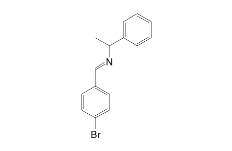 1-Phenylethylamine, N-(4-bromobenzylidene)