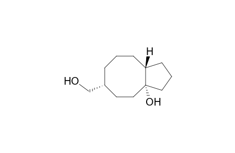 (+-)-(3a.alpha.,6.alpha.,9a.beta.)-Decahydro-3a-hydroxy-1H-,cyclopentacyclooctene-6-methanol