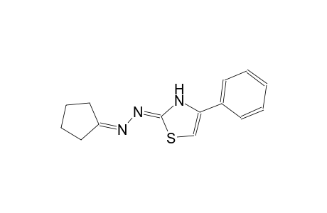 Cyclopentanone ((2Z)-4-phenyl-1,3-thiazol-2(3H)-ylidene)hydrazone