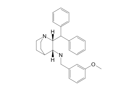 cis-2-(Diphenylmethyl)-N-[(3-methoxyphenyl)methyl]-1-azabicyclo[2.2.2]octan-3-amine