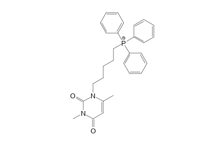 5-(2,4-diketo-3,6-dimethyl-pyrimidin-1-yl)pentyl-triphenyl-phosphonium