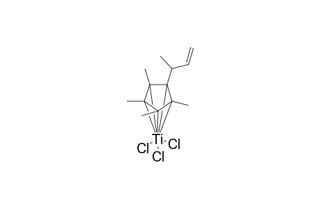 {.eta(5).-[1,2,3,4-Tetramethyl-5-(1'-methylallyl)cyclopentadienyl]-titanium trichloride