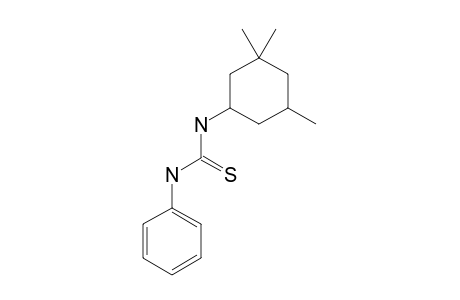 1-phenyl-2-thio-3-(3,3,5-trimethylcyclohexyl)urea