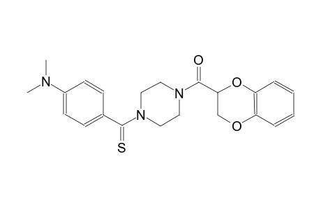 benzenamine, 4-[[4-[(2,3-dihydro-1,4-benzodioxin-2-yl)carbonyl]-1-piperazinyl]carbonothioyl]-N,N-dimethyl-