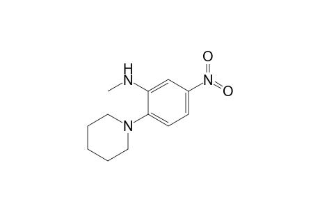 Methyl-(5-nitro-2-piperidino-phenyl)amine