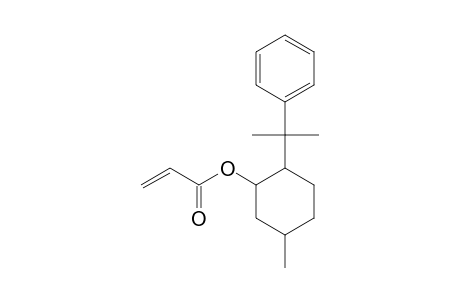 5-Methyl-2-(1-methyl-1-phenylethyl)cyclohexyl acrylate