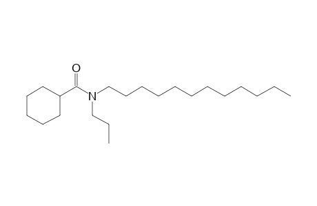 Cyclohexanecarboxamide, N-propyl-N-dodecyl-