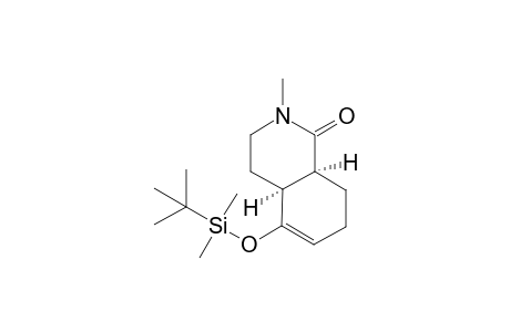 5-(tert-Butyl-dimethyl-silanyloxy)-2-methyl-3,4,4a,7,8,8a-hexahydro-2H-isoquinolin-1-one