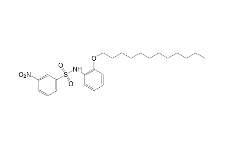 2'-(dodecyloxy)-3-nitrobenzenesulfonanilide