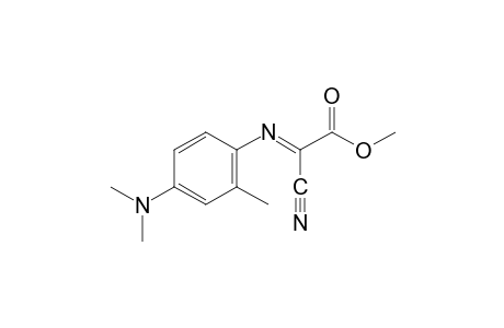 cyano{[4-(dimethylamino)-o-tolyl]imino}acetic acid, methyl ester