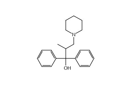 alpha,alpha-DIPHENYL-beta-METHYL-1-PIPERIDINEPROPANOL