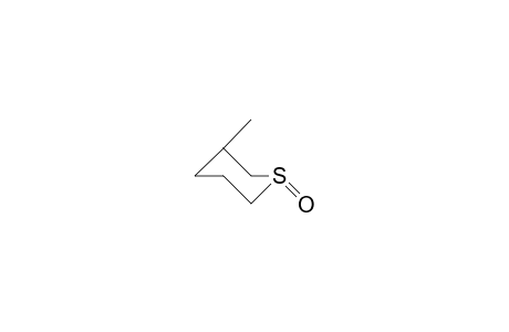 cis-3-Methyl-tetrahydro-thiopyran 1-oxide