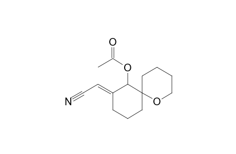 [7-Acetoxy-1-oxaspiro[5.5]undec-8-ylidene]acetonitrile