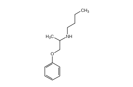 N-(1-methyl-2-phenoxyethyl)butylamine