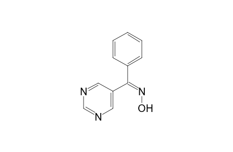 Z-Phenyl(5-pyrimidinyl)methanone oxime