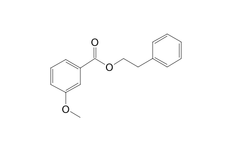 3-Methoxybenzoic acid, 2-phenylethyl ester