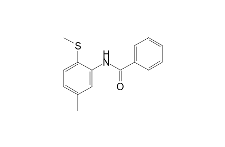 N-(5-methyl-2-(methylthio)phenyl)benzamide