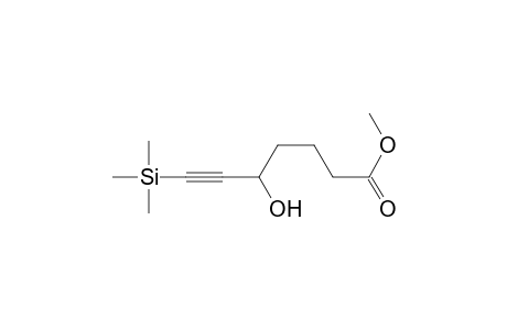 (5S)-5-Hydroxy-7-trimethylsilyl-hept-6-ynoic acid, methyl ester