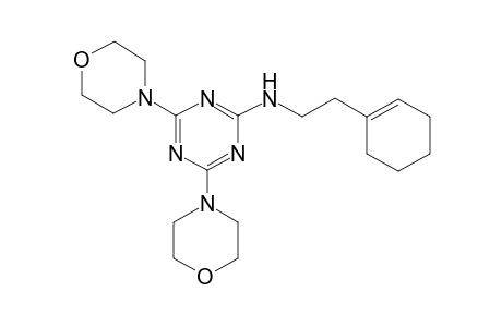 (2-Cyclohex-1-enyl-ethyl)-(4,6-di-morpholin-4-yl-[1,3,5]triazin-2-yl)-amine