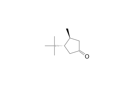 Trans-3-tert-butyl-4-methyl-1-cyclopentanone