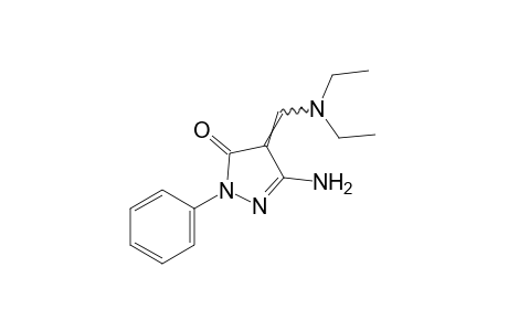 3-amino-4-[(diethylamino)methylene]-1-phenyl-2-pyrazolin-5-one