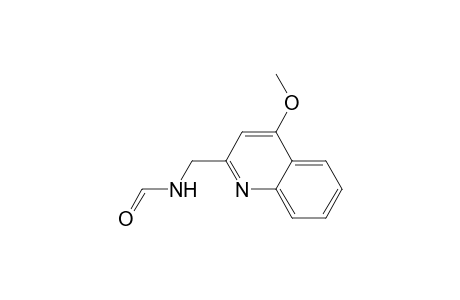 ((4-Methoxy-2-quinolyl)methyl)formamide