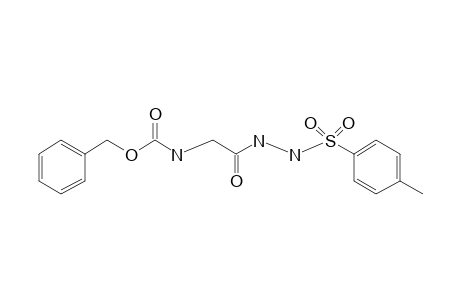 1-[N-Carbobenzoxyglycyl]-2-p-toluenesulfonyl hydrazine 1-(N-car......)-2......