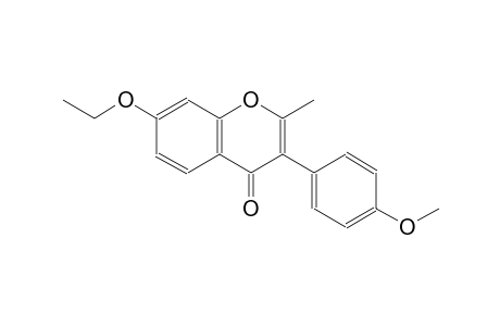 7-ethoxy-3-(4-methoxyphenyl)-2-methyl-4H-chromen-4-one