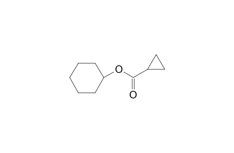 Cyclopropanecarboxylic acid, cyclohexyl ester