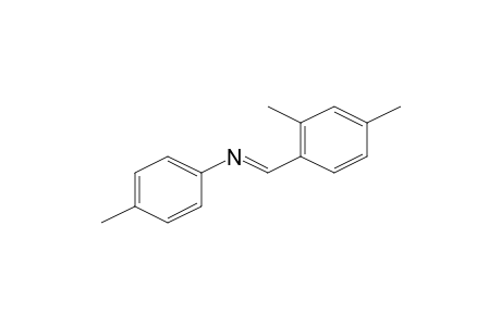 (2,4-Dimethylbenzylidene)-p-tolylamine