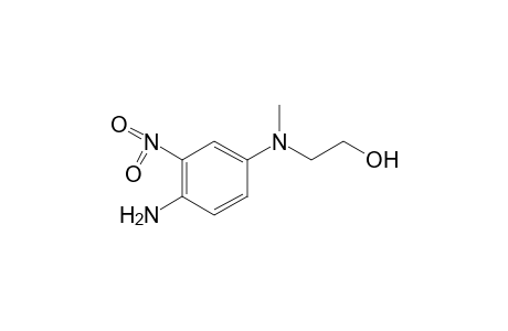 P-PHENYLENEDIAMINE, N<4-/2-HYDROXY- ETHYL/-N<4-METHYL-2-NITRO-,