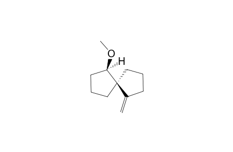 (1R,5R)-1-methoxy-6-methylenespiro[4.4]nonane