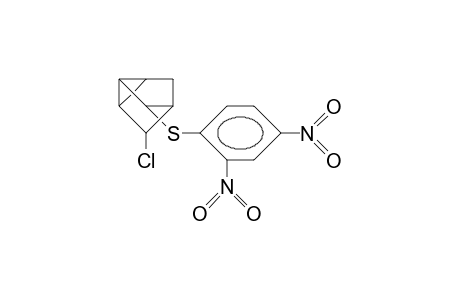 exo-3-(2,4-Dinitro-phenylthio)-endo-5-chlorotricyclo-[2.2.1.0(2,6)]-heptane