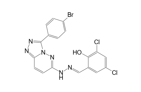 3,5-dichloro-2-hydroxybenzaldehyde [3-(4-bromophenyl)[1,2,4]triazolo[4,3-b]pyridazin-6-yl]hydrazone