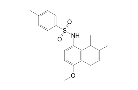 1,2-Dimethyl-5-methoxy-8-(tosylamino)-1,4-dihydronaphthalene