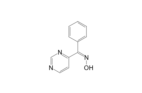Z-Phenyl(4-pyrimidinyl)methanone oxime