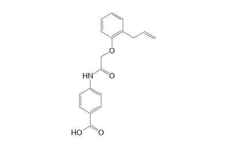 N-(4-carboxyphenyl)-2-(2-allyl)phenoxyacetamide