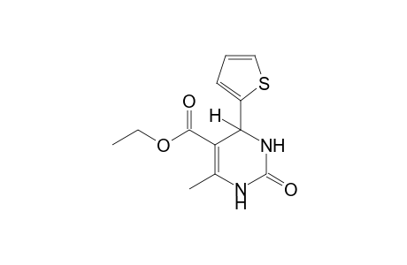 6-methyl-2-oxo-1,2,3,4-tetrahydro-4-(2-thienyl)-5-pyrimidinecarboxylic acid, ethyl ester