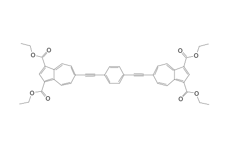 1,4-BIS-[1,3-BIS-(ETHOXYCARBONYL)-6-AZULENYLETHYNYL]-BENZENE