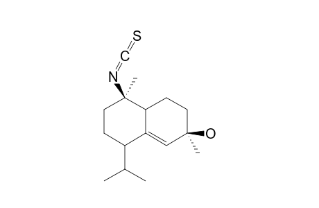 (4S*,10S*)-10-ISOTHIOCYANATO-5-AMORPHEN-4-OL