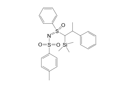 S-Phenyl-S-(1-trimethylsilyl-2-phenyl)propyl-N-(toluene-p-sulfonyl)sulfoximine