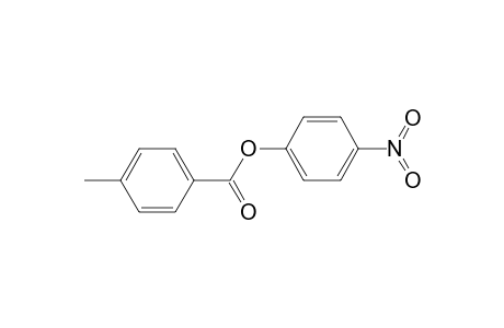 p-toluic acid, p-nitrophenyl ester
