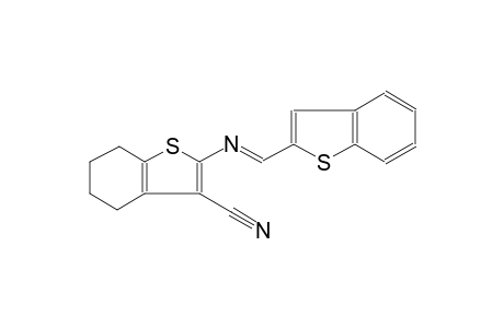 benzo[b]thiophene-3-carbonitrile, 2-[[(E)-benzo[b]thien-2-ylmethylidene]amino]-4,5,6,7-tetrahydro-