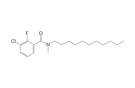 Benzamide, 3-chloro-2-fluoro-N-methyl-N-undecyl-