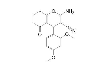 4H-1-benzopyran-3-carbonitrile, 2-amino-4-(2,4-dimethoxyphenyl)-5,6,7,8-tetrahydro-5-oxo-
