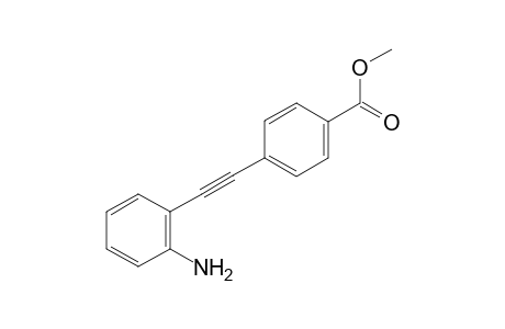 methyl 4-((2-aminophenyl)ethynyl)benzoate