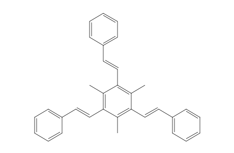 1,3,5-trimethyl-2,4,6-tris[(E)-2-phenylethenyl]benzene