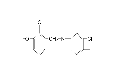 alpha-(3-CHLORO-p-TOLUIDINO)-6-METHOXY-o-CRESOL